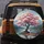Graceful Kimono Figure Pink Cherry Blossom Lake Mountain Forest - Nature Lover Gift Spare Tire Cover - 5