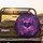 Black Heart Purple Core Feathered Wings Cosmic Nebula Stars - Celestial Car Decor Gift Spare Tire Cover - 2