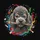 Grey Poodle Head Glasses Paintbrush - Art Studio For Artists Spare Tire Cover - 6