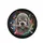 Grey Poodle Head Glasses Paintbrush - Art Studio For Artists Spare Tire Cover - 4
