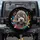 Grey Poodle Head Glasses Paintbrush - Art Studio For Artists Spare Tire Cover - 1