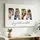 Personalized Papa Photo Collage Gift Papa Photo Collage Dad Photo Print Gift For Dad Papa Present Birthday Present for Pops Gift for Papa - 3