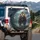 Powerful Roaring Grizzly Bear Wilderness Storm - Wildlife Lover Gift Spare Tire Cover - 3