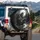Bigfoot Fishing Lake Moonlit Forest - Wildlife Lover Gift Spare Tire Cover - 3