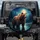 Majestic Brown Bear Starry Night Forest Reflections - Wildlife Lover Gift Spare Tire Cover - 1