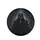 Ominous Cloaked Figure Fiery Eyes Mask - Swirling Shadows Dark Fantasy Decor Gift Spare Tire Cover - 4