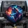 Majestic Wolf Head Glowing Energy Pine Forest Cosmic Sky Outdoor Adventure Gift Spare Tire Cover - 1
