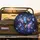 Iridescent Butterflies Luminous Fantasy Flowers Cosmic Night Sky - Nature Lover Gift Spare Tire Cover - 2