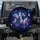 Iridescent Butterflies Luminous Fantasy Flowers Cosmic Night Sky - Nature Lover Gift Spare Tire Cover - 1