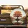 Fiery Orange Autumn Tree Gnarled Roots Misty Hills Still Water - Nature Lover Gift Spare Tire Cover - 2