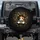 Calico Cat Cracked Surface Golden Light - Everyday Cat Lover Gift Spare Tire Cover - 1