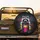 Raccoon Trash Bins Paint Splatter Graffiti - Urban Decor Gift for Raccoon Lover Spare Tire Cover - 2