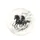 Black & Grey Galloping Wild Horses - Wildlife Lover Gift Spare Tire Cover - 4
