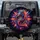 Roaring Dragon Horns Spikes Cosmic Compass Rose - Fantasy Lover Vehicle Accessory Spare Tire Cover - 1