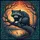 Mystical Raccoon Gnarled Branch Sunset Marsh Enchanted Forest - Wildlife Lover Gift Spare Tire Cover - 6