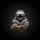 Deep Black Background Light Gray Fur Baby Sloth Yawning in Human Hands - Wildlife Lover Gift Spare Tire Cover - 6