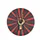 Pop Art Rock On Hand Red Teal Sunburst - Music Fan Gift for Rock & Roll Enthusiasts Spare Tire Cover - 4