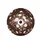White Daisy Flowers Botanical Leaves Floral - Garden Lover Car Decor Gift Spare Tire Cover - 4