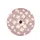 Pink Five-Petal Flowers White Centers Golden Stems Elongated Leaves Spare Tire Cover - 4
