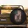 Gritty American Flag Metallic Chain Disc Golf Basket - Disc Golf Lover Gift Spare Tire Cover - 2