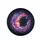 Crescent Moon Feminine Face Cosmic Nebulae - Fantasy Lover Gift Spare Tire Cover - 4