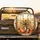 Autumn Sunflowers Pumpkins Wheat Rustic Window - Autumn Car Decor Gift Spare Tire Cover - 2