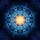 Mandala Starburst Floral Cosmic Dust Stars - Night Sky Decor Gift Spare Tire Cover - 6