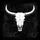 Western Desert Bull Skull Curving Horns Cactus Tumbleweed - Outdoor Vehicle Decor Gift Spare Tire Cover - 6