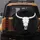 Western Desert Bull Skull Curving Horns Cactus Tumbleweed - Outdoor Vehicle Decor Gift Spare Tire Cover - 5