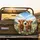 Highland Calves Wildflower Meadow - Farmhouse Decor Gift for Cow Lover Spare Tire Cover - 2