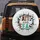 FAITH over FEAR Animal Print Rustic Cross Turquoise Teal - Encouragement Faith Gift Spare Tire Cover - 5