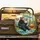 Camping Black Bear Beer Camper Grill Flamingo - Outdoor Road Trip Gift Spare Tire Cover - 2