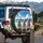 Dalmatian Dogs Mirrored Sunglasses Beaded Necklaces Ocean Beach - Coastal Lifestyle Gift Spare Tire Cover - 3