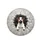 Smiling Jack Russell Terrier Dog Fractured Concrete - Pet Owner Everyday Use Gift Spare Tire Cover - 4