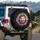 Cartoon Face Oversized Headphones Music Waves Notes - Music Lover Gift Spare Tire Cover - 3