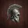 Spartan Warrior Helmet Distressed Wood - Ancient History Lover Gift Spare Tire Cover - 6
