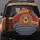 Friendly Bear Blue Striped Jacket Thank You Text - Wildlife Lover Gift Spare Tire Cover - 5