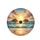 Golden Ocean Sunset Tropical Islands Beach - Vehicle Travel Gift Spare Tire Cover - 4
