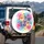 Labrador Retriever Dogs Watercolor Hearts - Dog Lover Gift Spare Tire Cover - 3