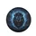 Ferocious Roaring Dark Lion Head with Crown, Electric Blue Eyes - Adventure Enthusiast Gift Spare Tire Cover - 4