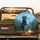 Black Labrador Hot Dog Campfire 'Don't Go Camping Alone' - Camping Road Trip Gear Spare Tire Cover - 2