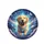 Golden Retriever Floating Space Nebula Ringed Planets - Car Decor Gift for Dog Lovers Spare Tire Cover - 4