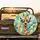 Giraffe Head Sunglasses Paint Splatters - Wildlife Lover Gift for Giraffe Lover Spare Tire Cover - 2