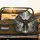Dark Winged Figure Longsword Ethereal Mists Gothic Ruin - Dark Fantasy Enthusiast Gift Spare Tire Cover - 2