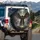 Dark Winged Figure Longsword Ethereal Mists Gothic Ruin - Dark Fantasy Enthusiast Gift Spare Tire Cover - 3