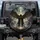 Dark Winged Figure Longsword Ethereal Mists Gothic Ruin - Dark Fantasy Enthusiast Gift Spare Tire Cover - 1