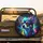 Luminous Iridescent Chihuahua Dog Portrait - Car Decor Gift for Pet Owners Spare Tire Cover - 2