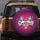 Smiling Face Grinning Skulls Gravestones - Fantasy Lover Car Decor Gift Spare Tire Cover - 5