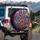 Ukulele Psychedelic Paisley Ornate Floral Botanical - Boho Lifestyle Travel Essentials Spare Tire Cover - 3