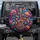 Ukulele Psychedelic Paisley Ornate Floral Botanical - Boho Lifestyle Travel Essentials Spare Tire Cover - 1